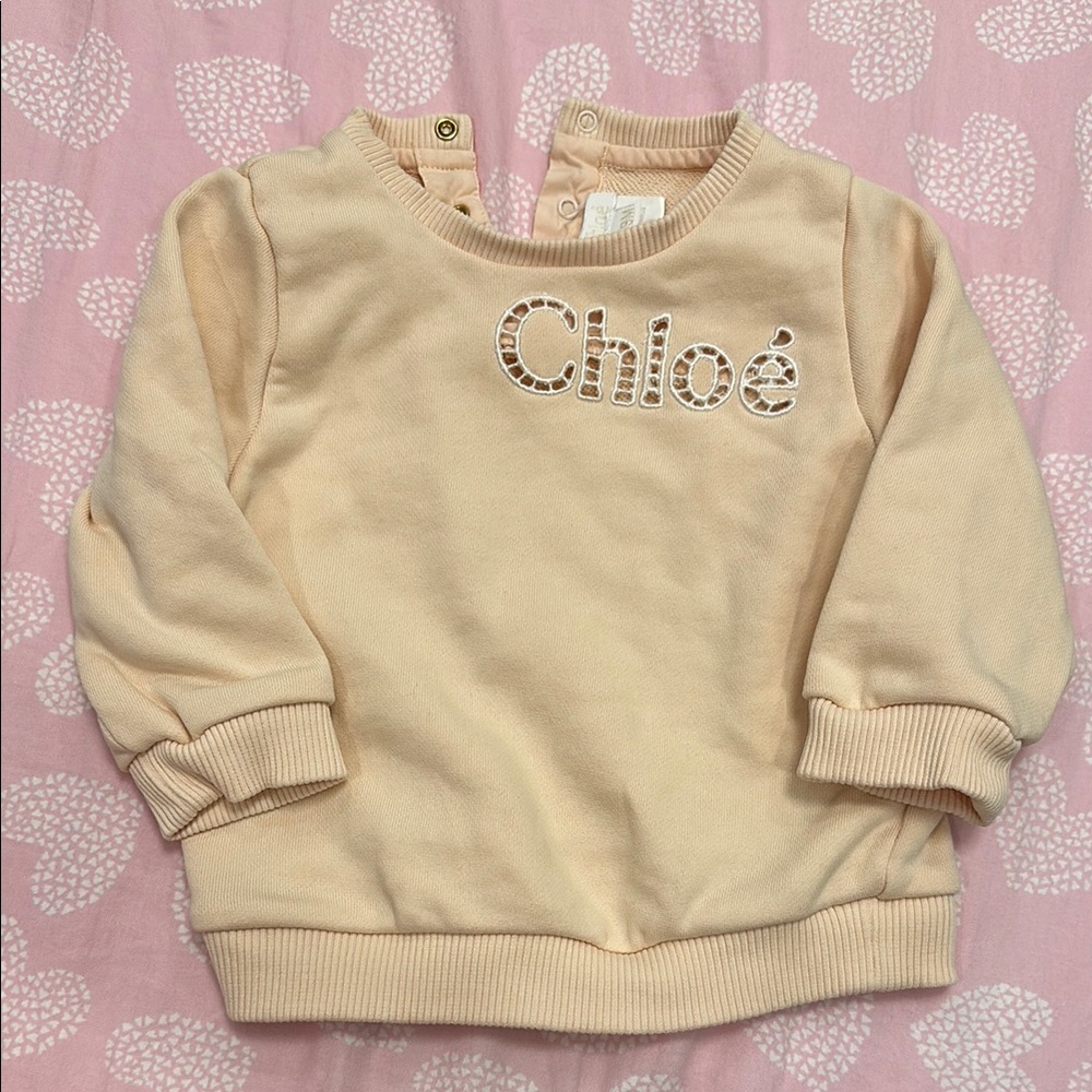 Chloe Kids Cream Sweater